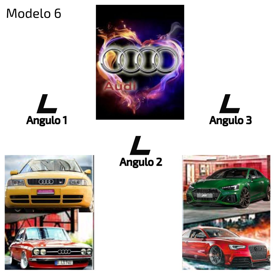 Cuadro Lenticular 3D de Superdeportivos