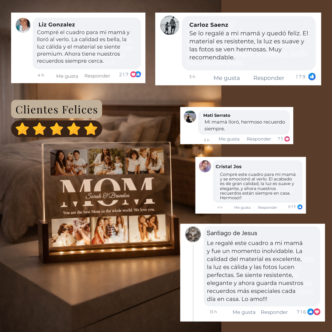 Cuadro Personalizado de Recuerdos.