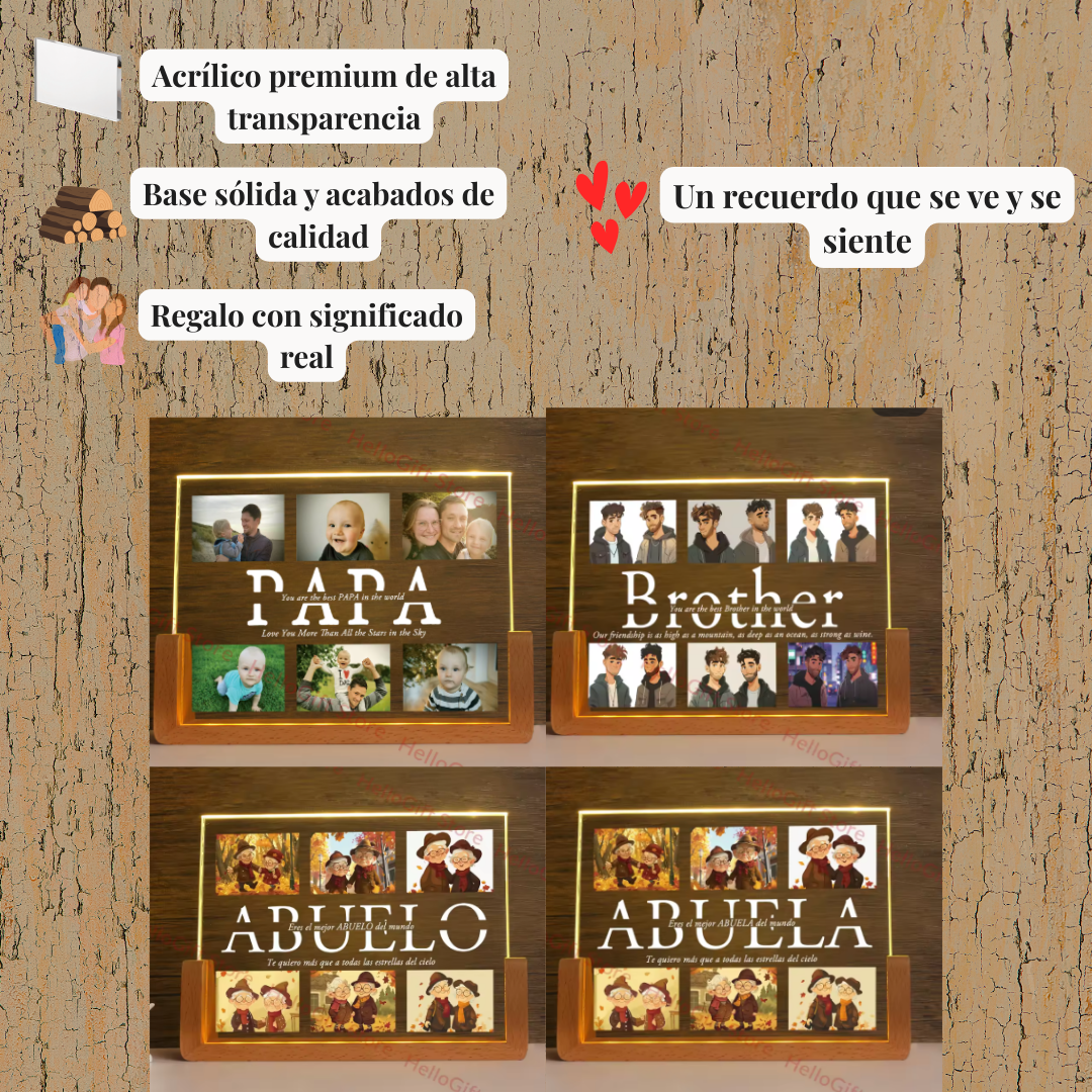 Cuadro Personalizado de Recuerdos.